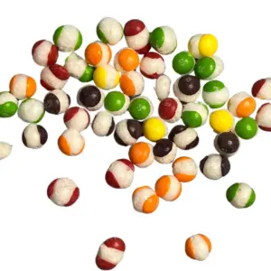 Freeze dried skittles