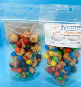 freeze dried caramel MM