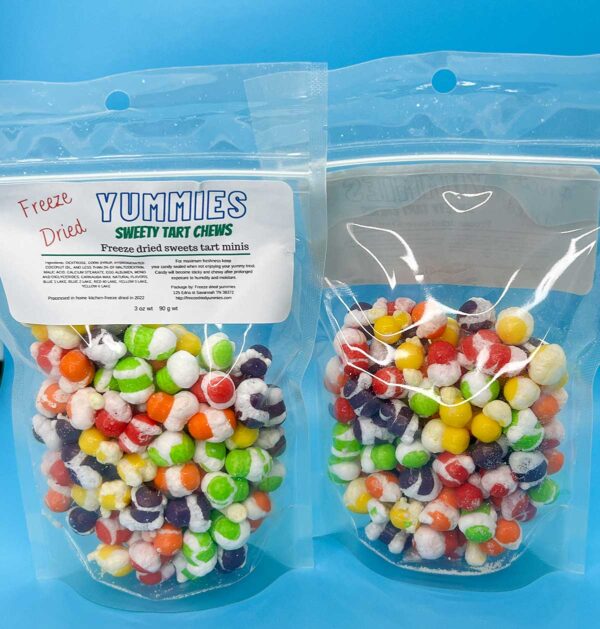 freeze dried sweet tart mini chews