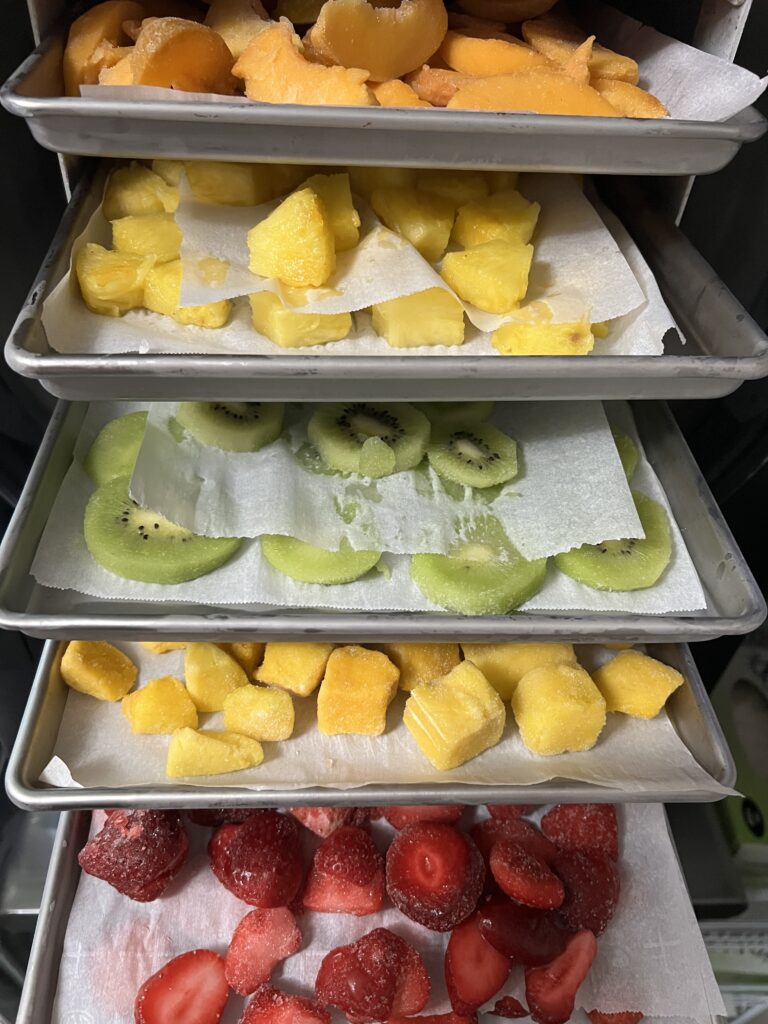 freeze dried yummies fruit trays
