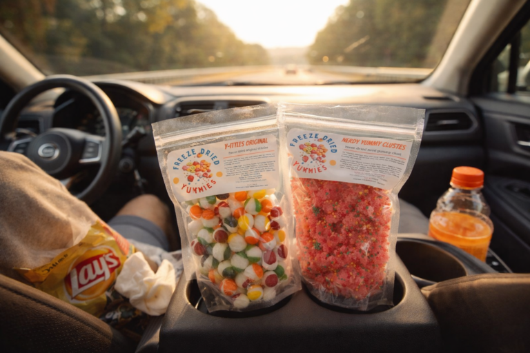 spring road trip snacks
