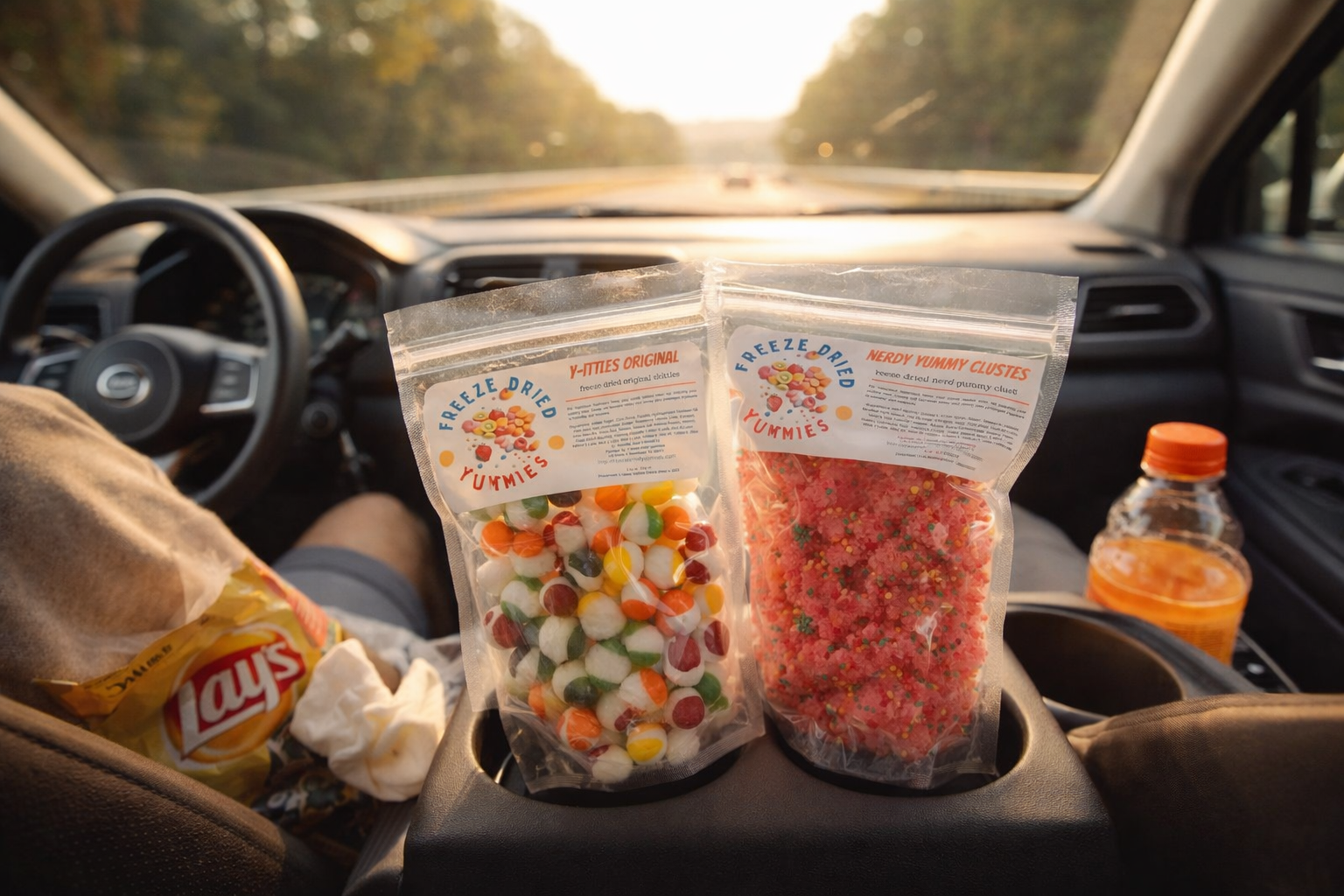 spring road trip snacks
