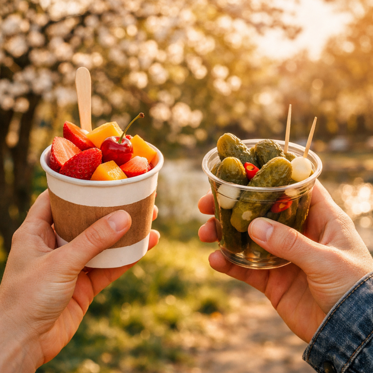 sweet vs savory snacks