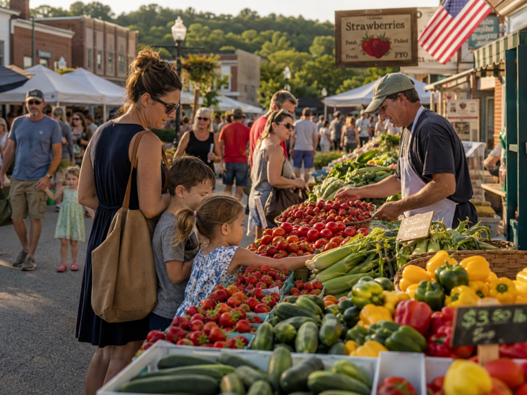 summer farmers market benefits