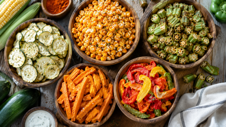 freeze dried vegetable snacks