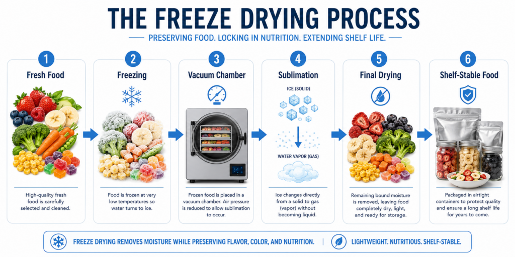 How Freeze Drying Works
