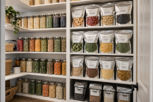 freeze dried pantry storage