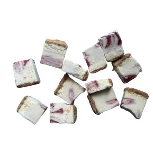 freeze dried strawberry cheesecake