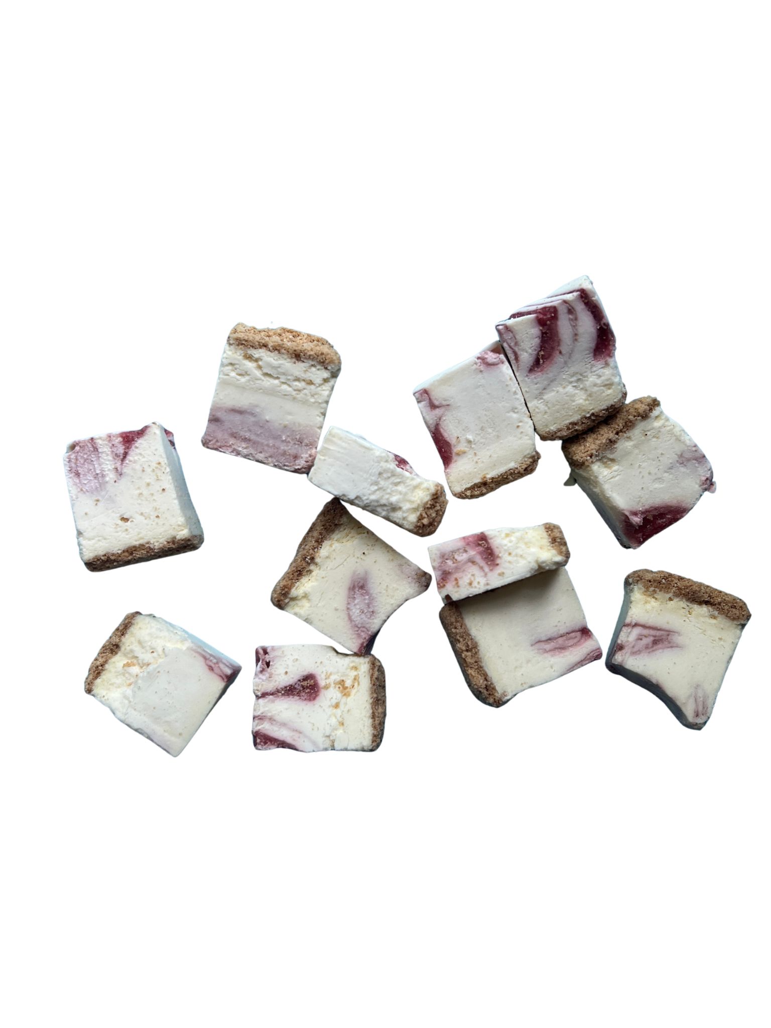 freeze dried strawberry cheesecake